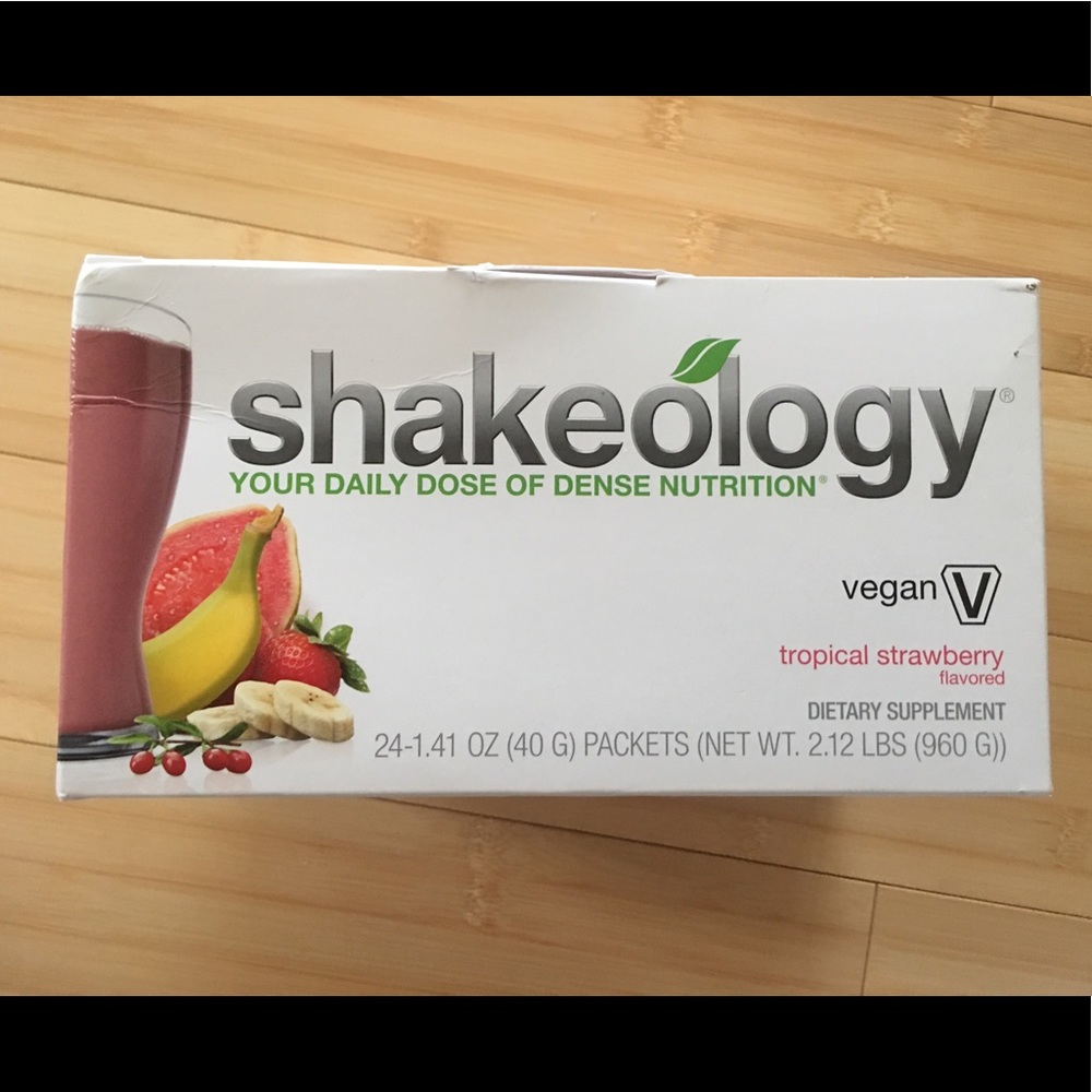 Shakeology Tropical Strawberry- 3 Vanilla